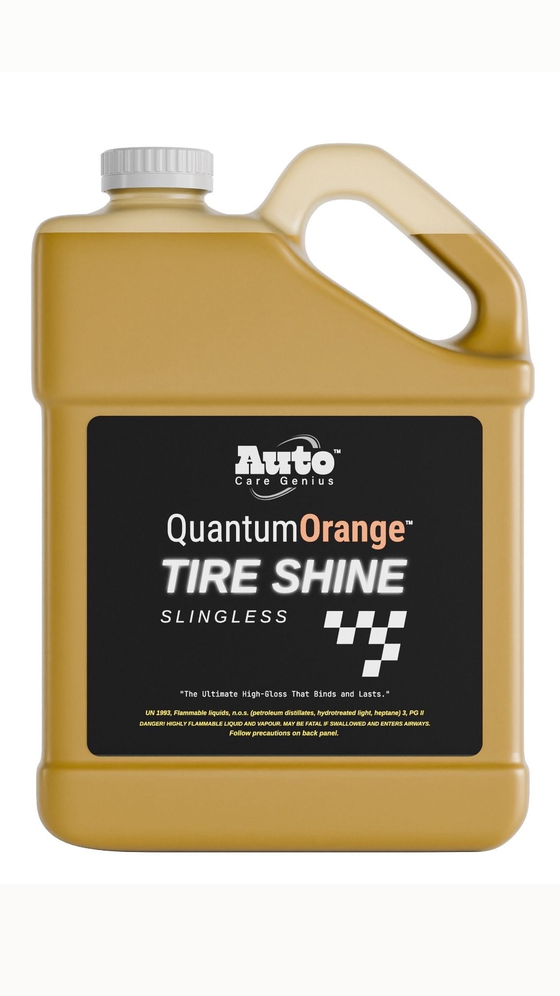 Quantum Orange Tire Shine