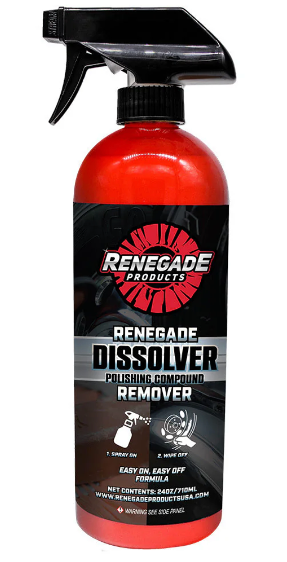 Dissolver Polishing Compound Remover