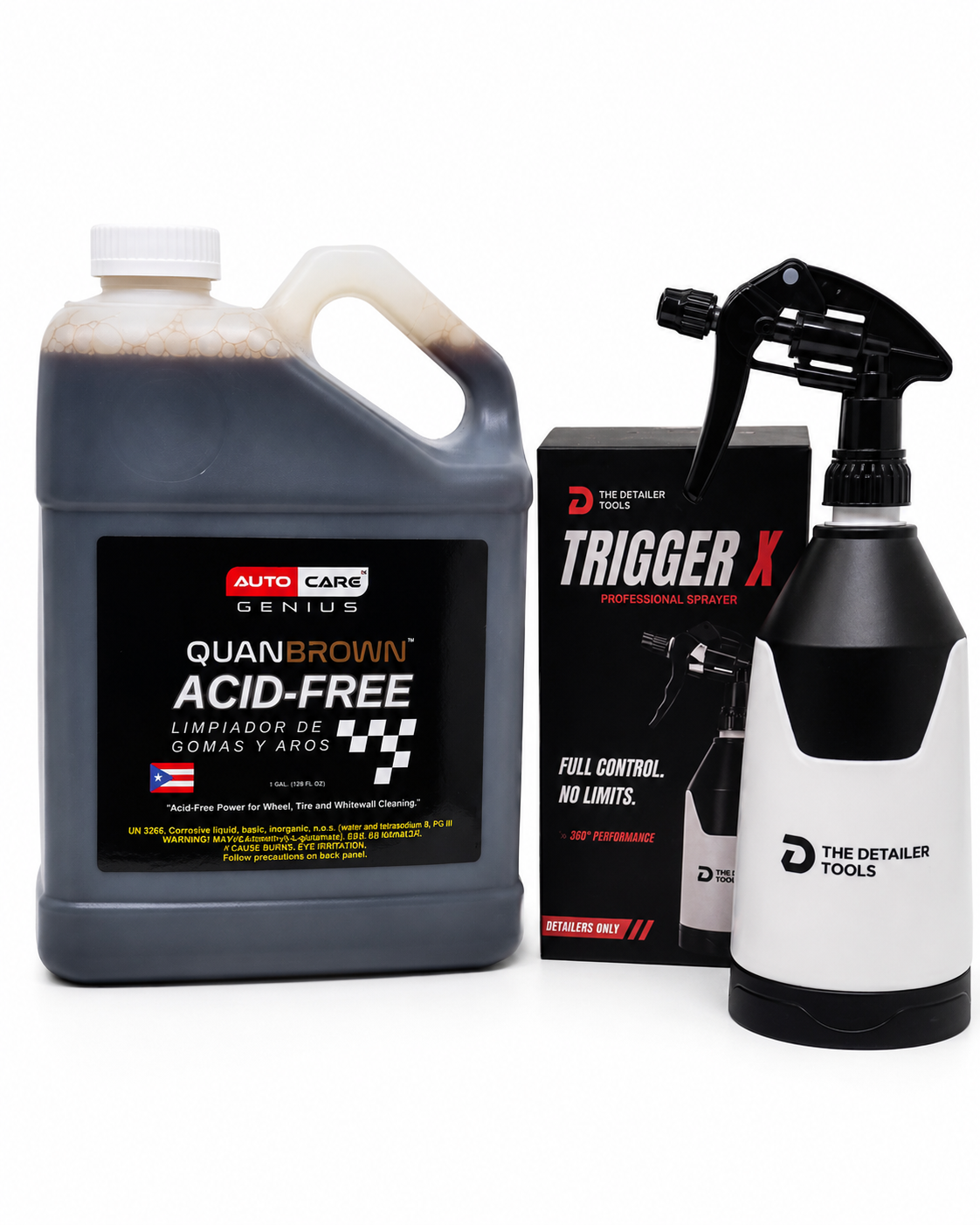 Combo Quantum Brown + Trigger X