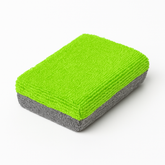 Aplicador de Microfibra Bicolor – Verde/Gris