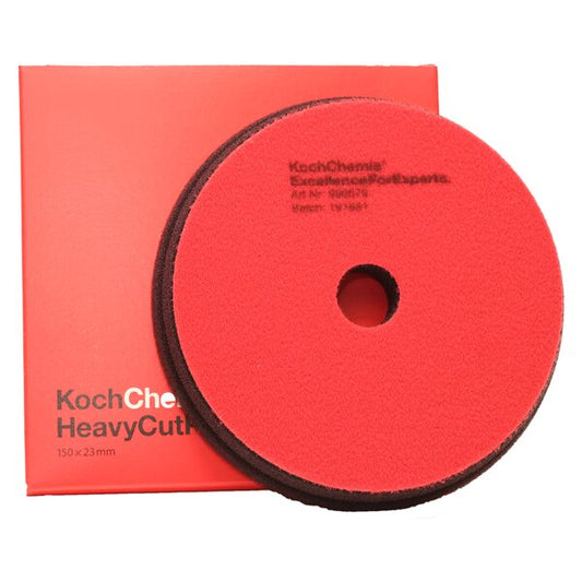 5″ Koch Chemie Heavy Cut Pad | Red Foam Cutting