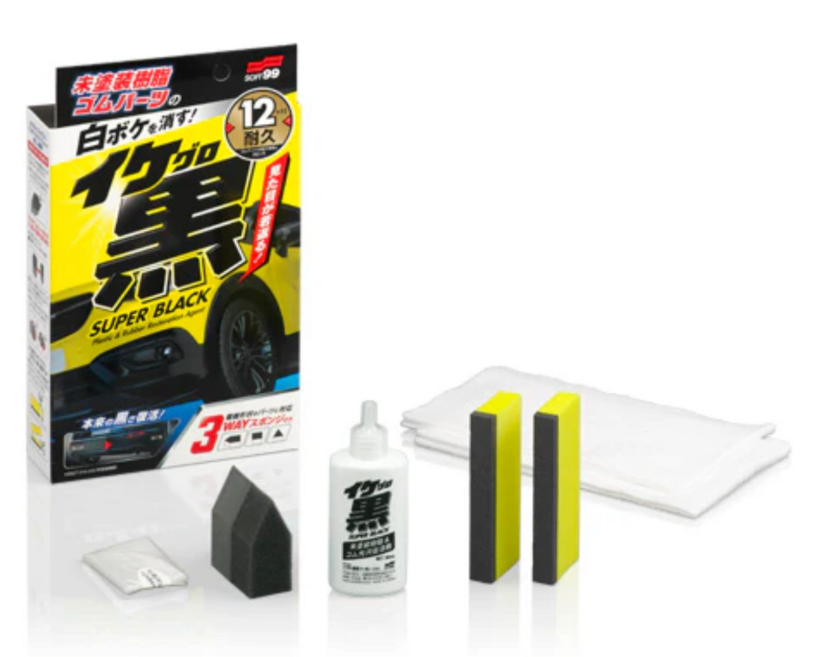 SUPER BLACK - Plastic & Rubber Restoration Agent
