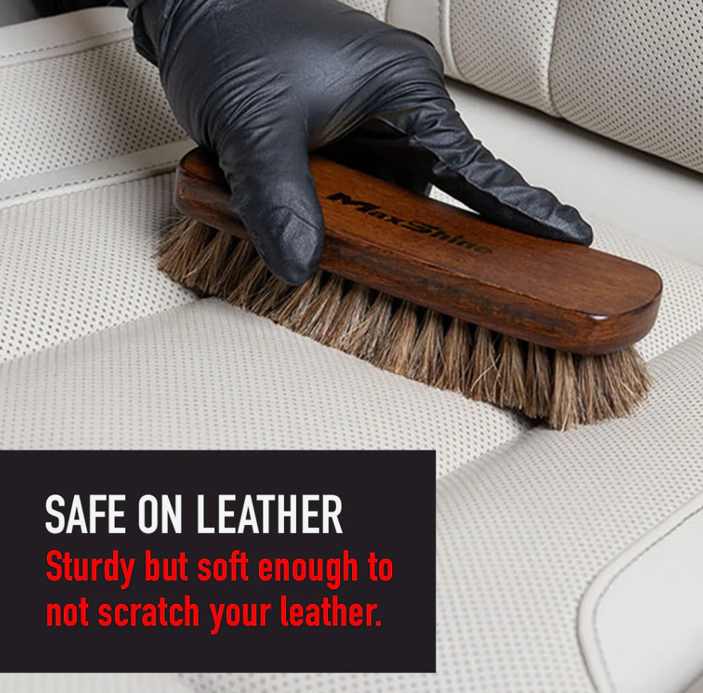 HORSE HAIR BRUSH FOR CLEANING UPHOLSTERY