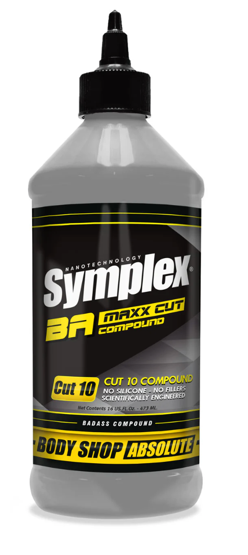 Symplex® BA Maxx, Cut 10 Ultra Leveling “Body Shop Real One Step Compound