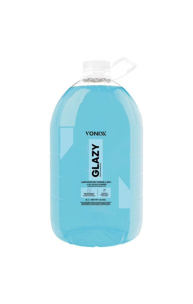 GLAZY – Limpiador y Protector 4 en 1 para Vidrios