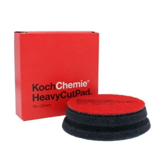 3″ Koch Chemie Heavy Cut Pad | Red Foam Cutting