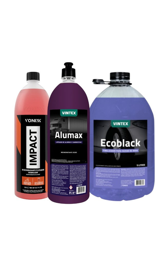 Combo Pro Detailing – Impact + EcoBlack + Alumax